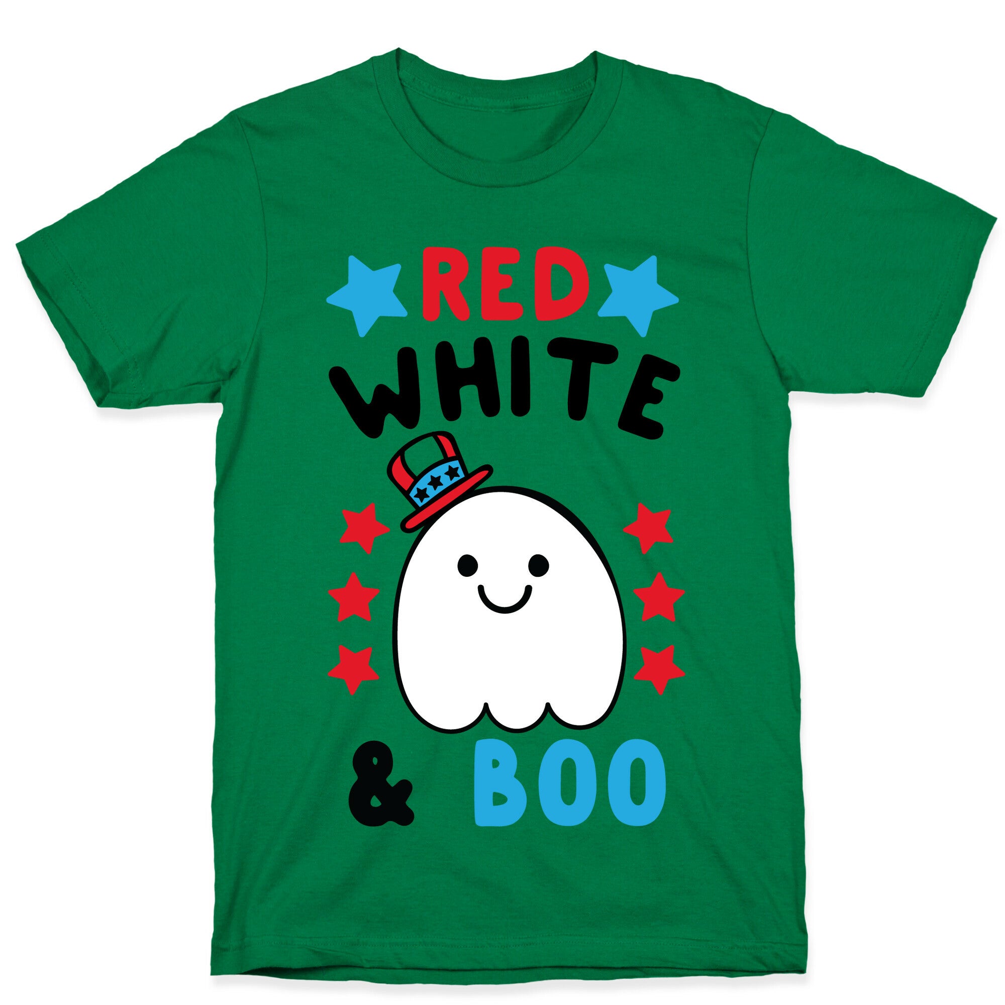 Red, White and Boo T-Shirt